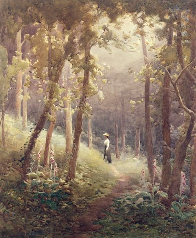 Een Bosglade door John Farquharson